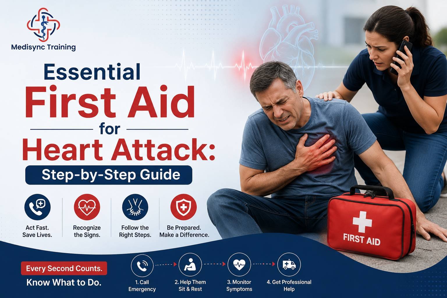 Essential First Aid for Heart Attack