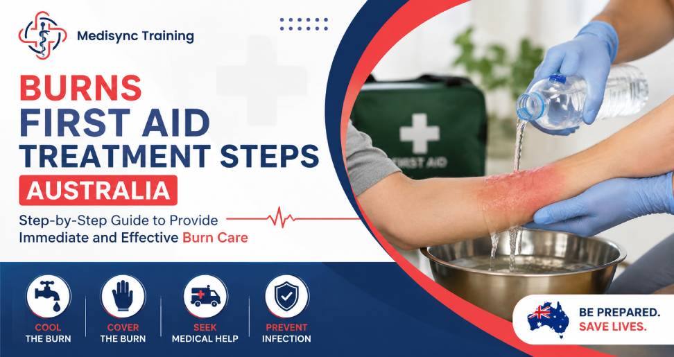 Burns First Aid Treatment Steps Australia